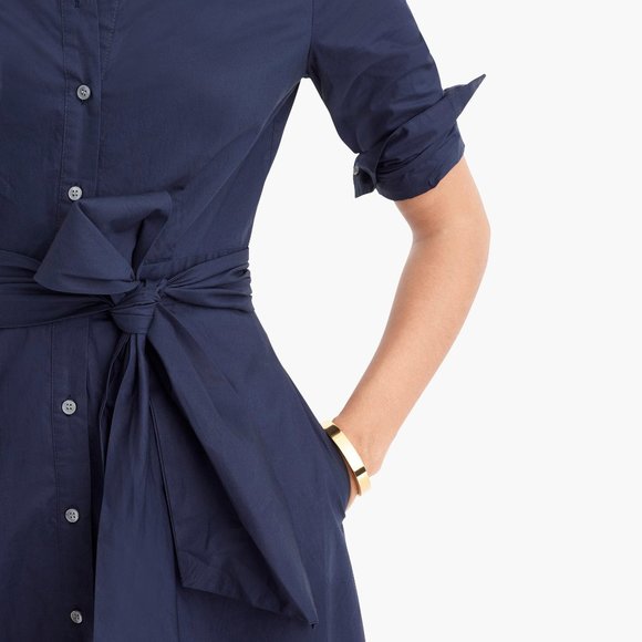 J. Crew Dresses Nwt Womens Size J Crew Navy Blue Tiewaist Navy Blue